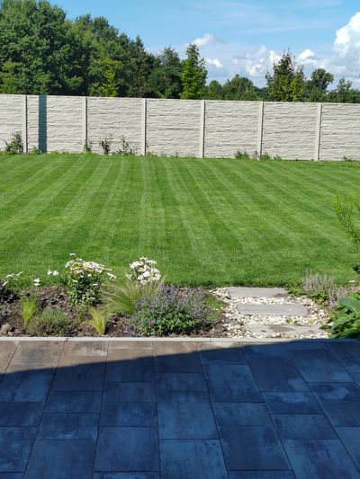 Zahrada u Ottova parku – pohled z domu