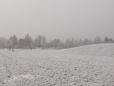 Panorama Ottova parku v zimě